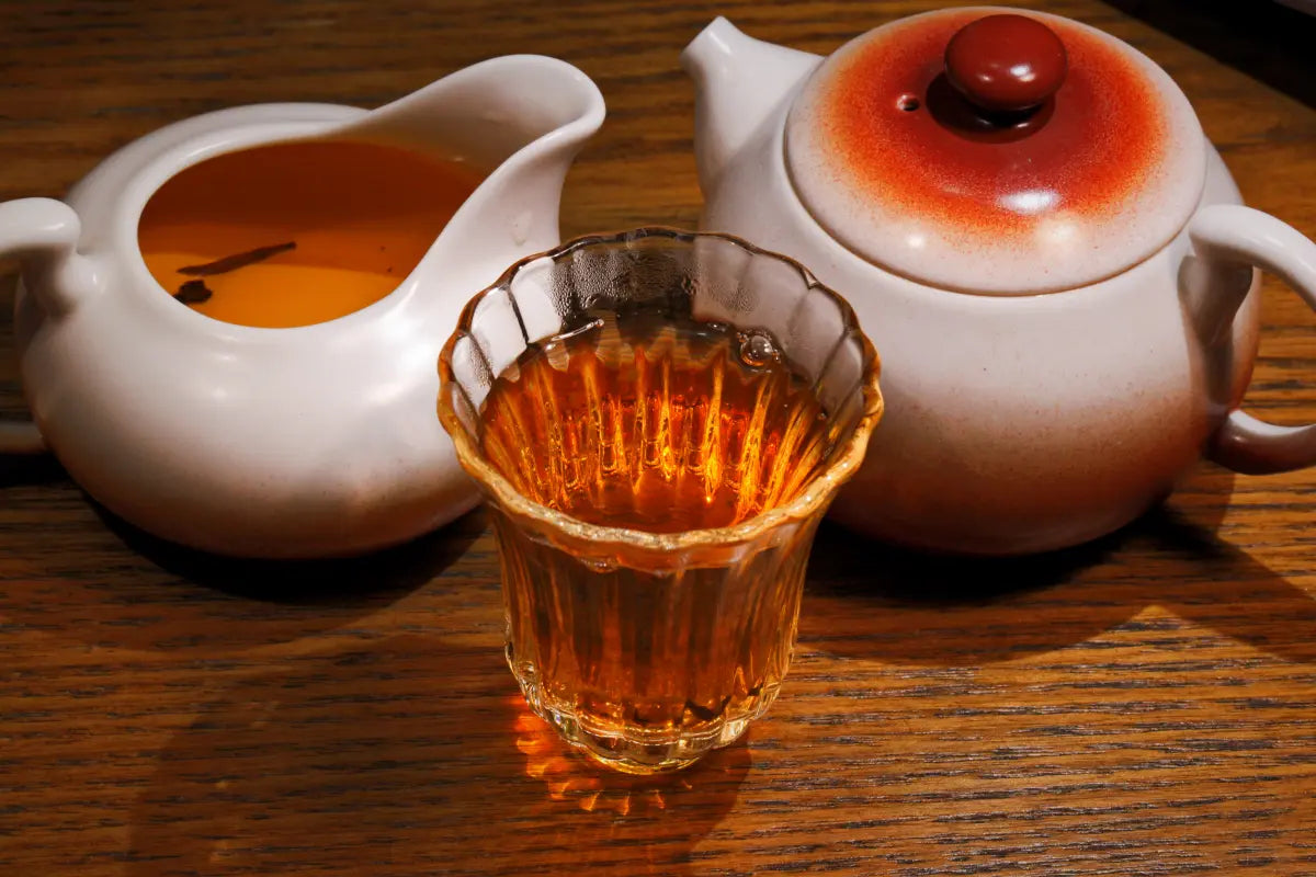 普洱茶冲泡过程展示 - 黑料不打烊